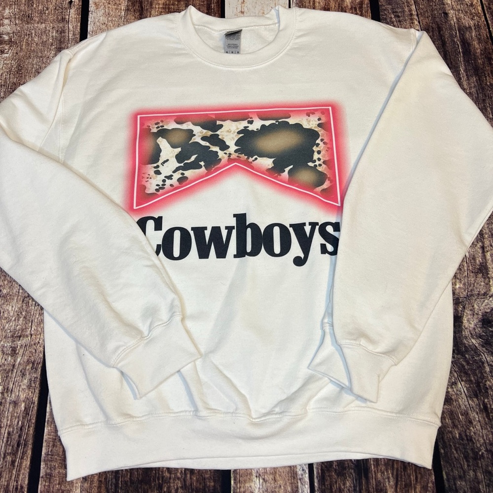 Neon cowboy sweatshirt